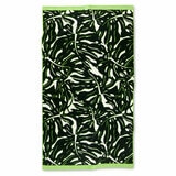 Oversized 100% Cotton Monstera Beach Towel Oversized 100% Cotton Monstera Beach Towel
