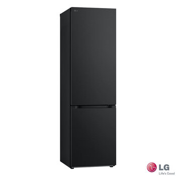LG GBV5240CEP Fridge Freezer, C Rated in Matte Black
