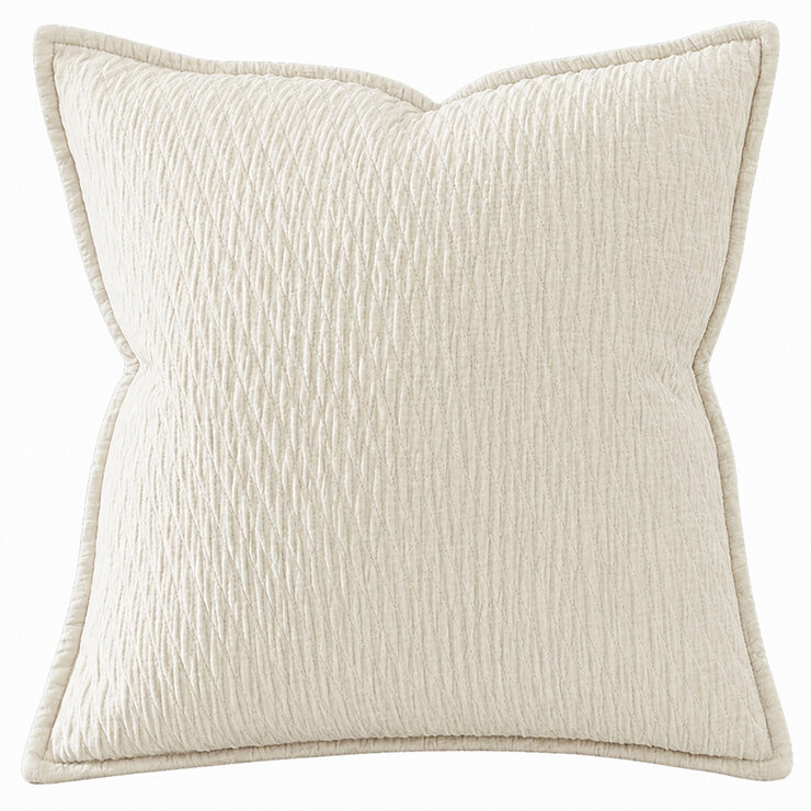Decorative Taupe Cushion 2 Pack, 51 x 51 cm