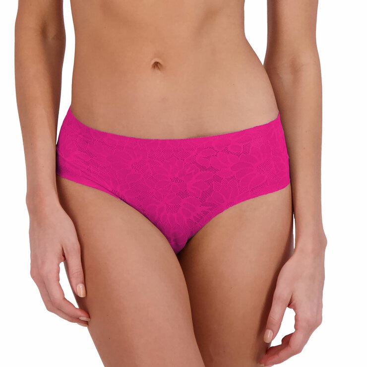 Steve Madden Ladies Lace Brief 5 Pack in Pink, Extra Large