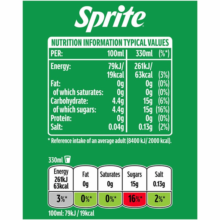 Fanta, Dr Pepper, Sprite Variety Pack, 30 x 330ml