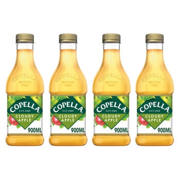 Copella Apple Juice, 4 x 900ml