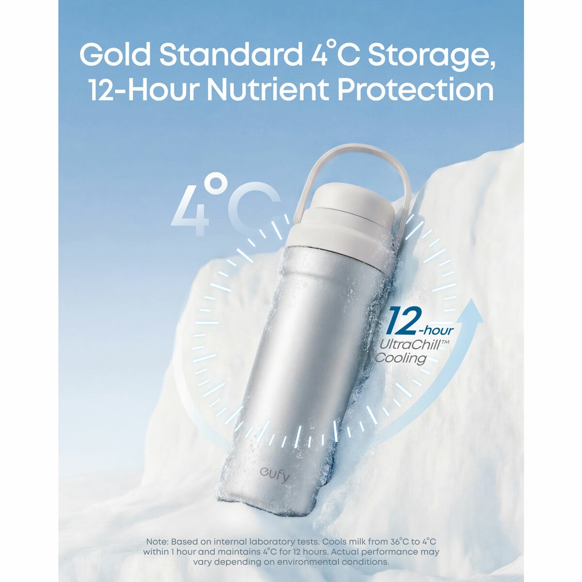 Lifestyle image of ultrachill rapid cooling