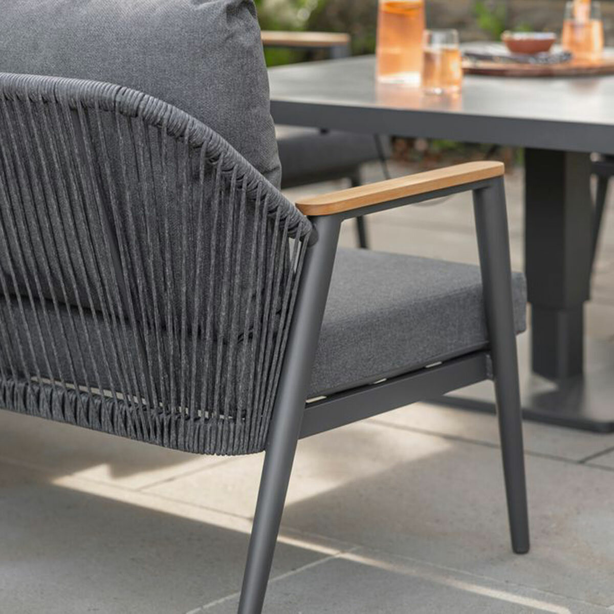 Bramblecrest Antibes 4 Piece Deep Seating Corner Patio Set