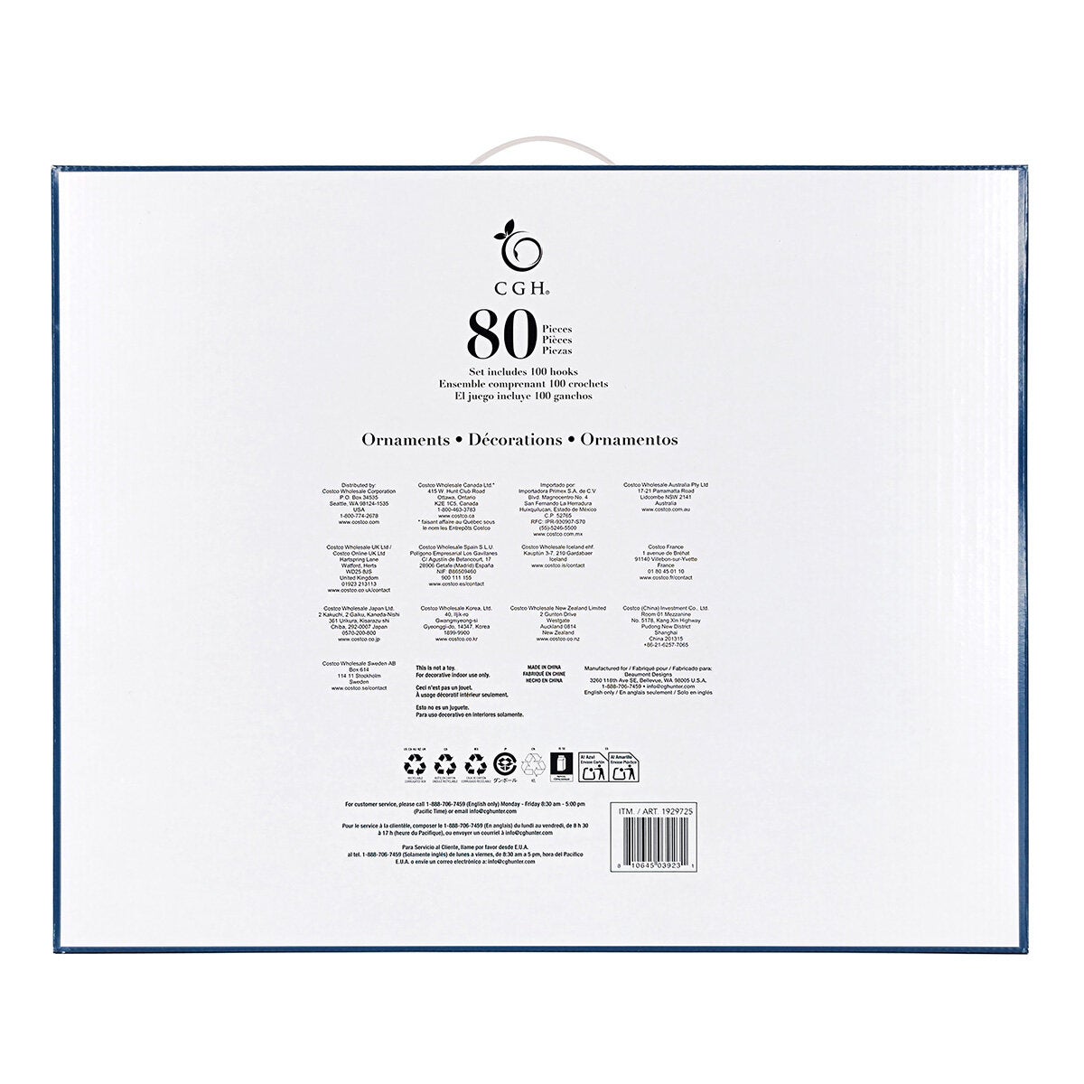 80CT Shatterproof ornament Set 80CT Shatterproof ornament Set