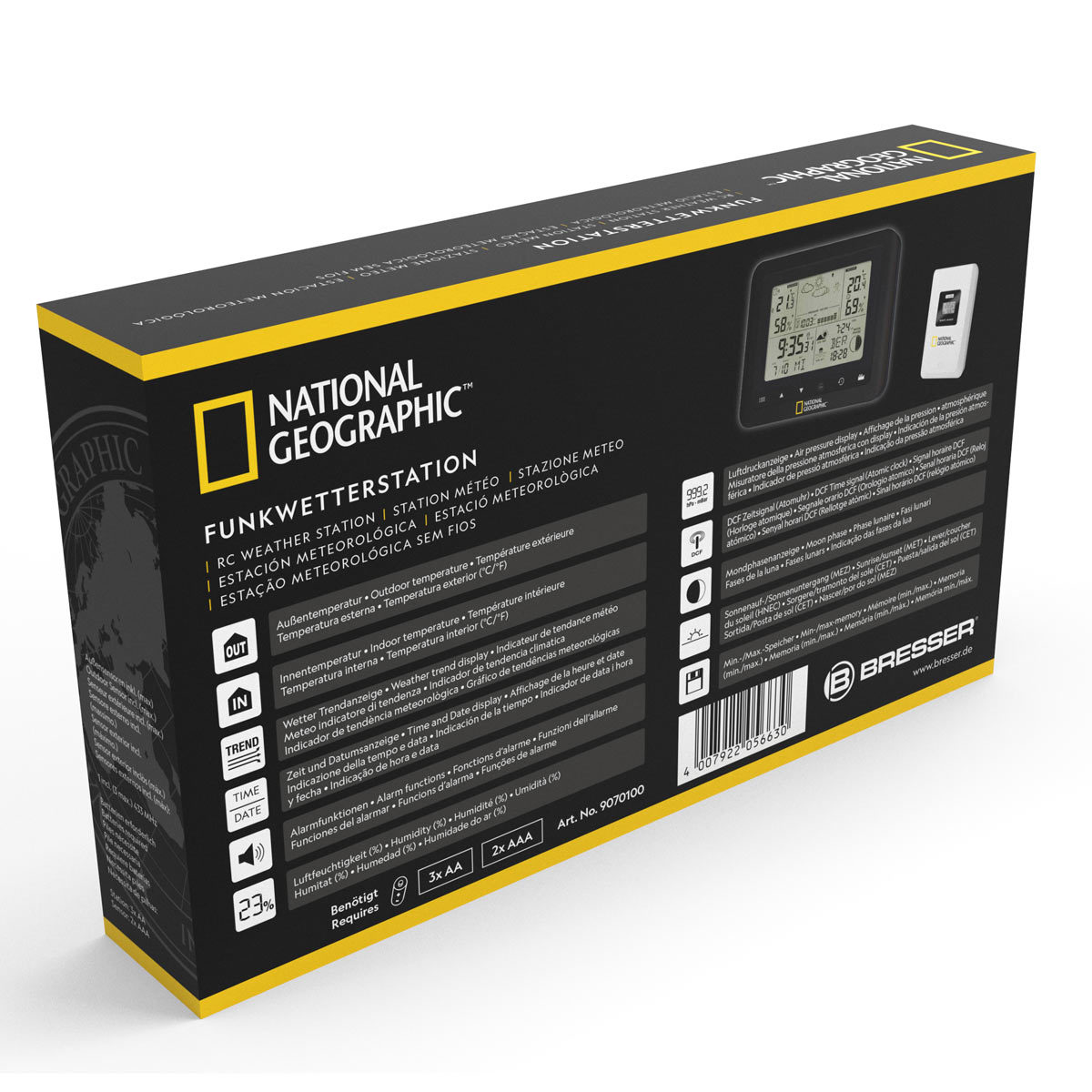 National geographic weather station packaging