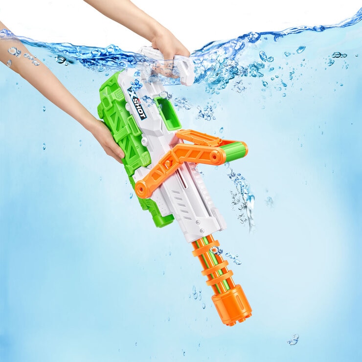 XSHOT Fast-Fill Hydro Cannon Water Blaster with Tropical Party Balloons XSHOT Fast-Fill Hydro Cannon Water Blaster with Tropical Party Balloons