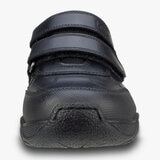 TeⓇm Chivers Double Touch Fastening Boy's School Shoes, Size 1