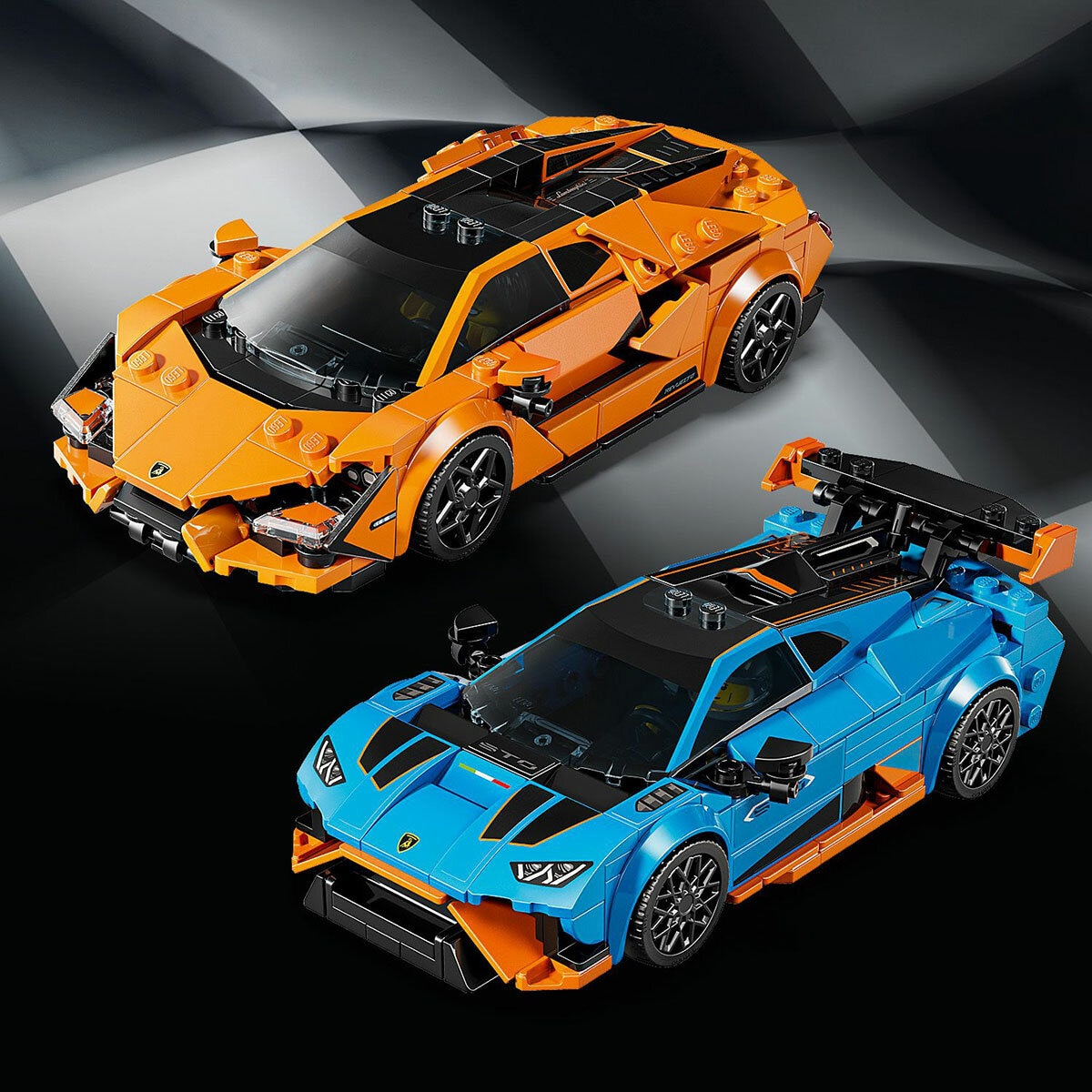 LEGO Speed Champions Lamborghini Revuelto & Huracán STO - Model 77238 (10+ Years)