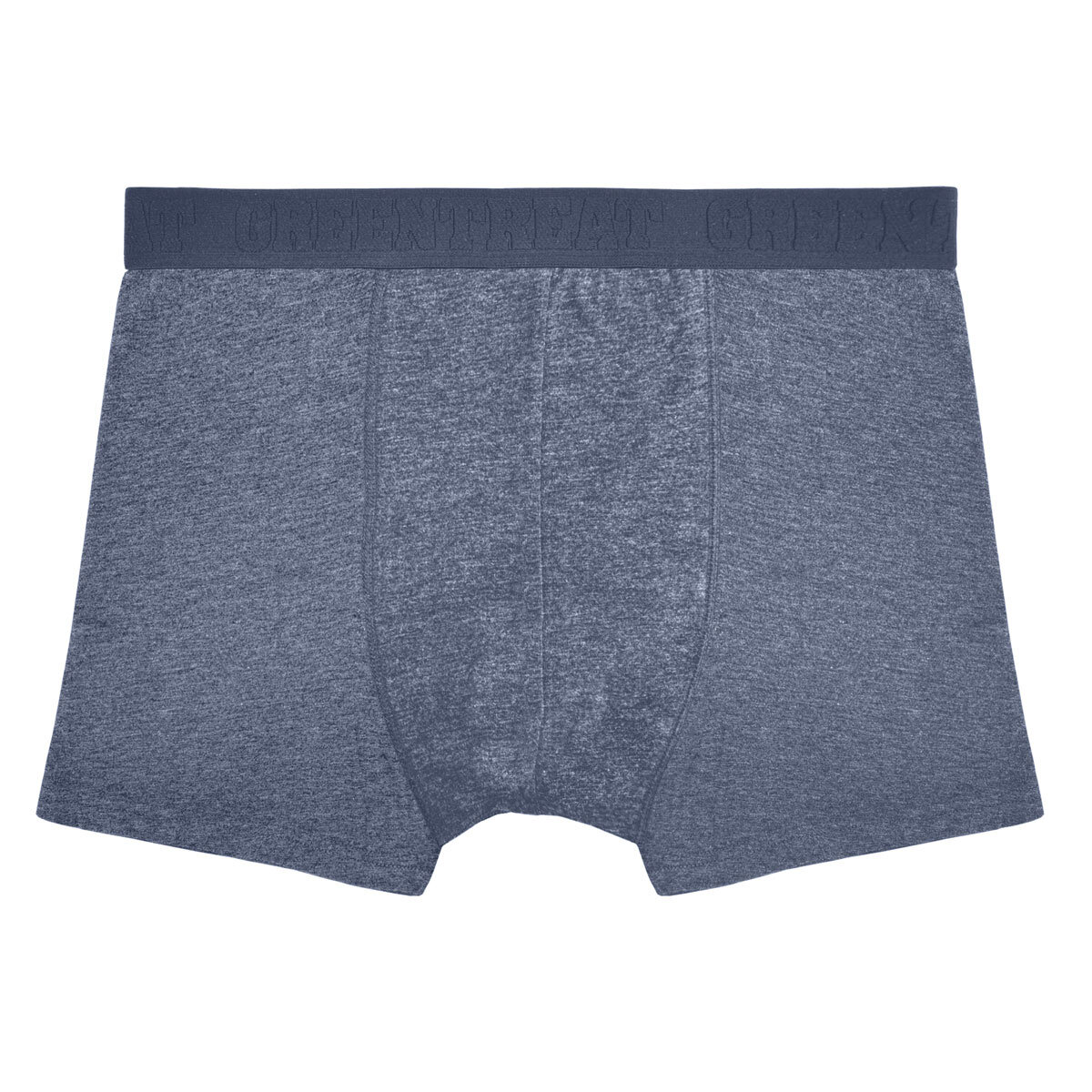 GreenTreat Men's Boxers 6 Pack in Blue, Large