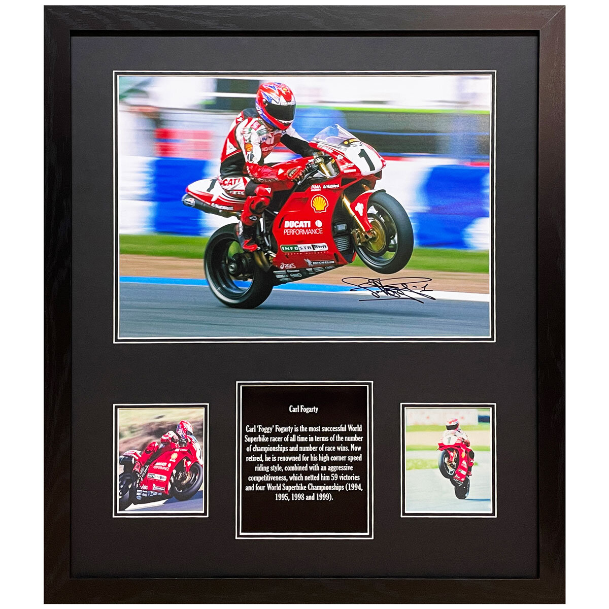 Carl Fogarty Signed photo