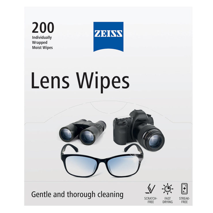 Zeiss Lens Cleaning Wipes, 200 Wipes Costco UK
