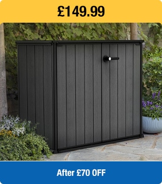 Keter Cortina Bella Vertical Storage Shed