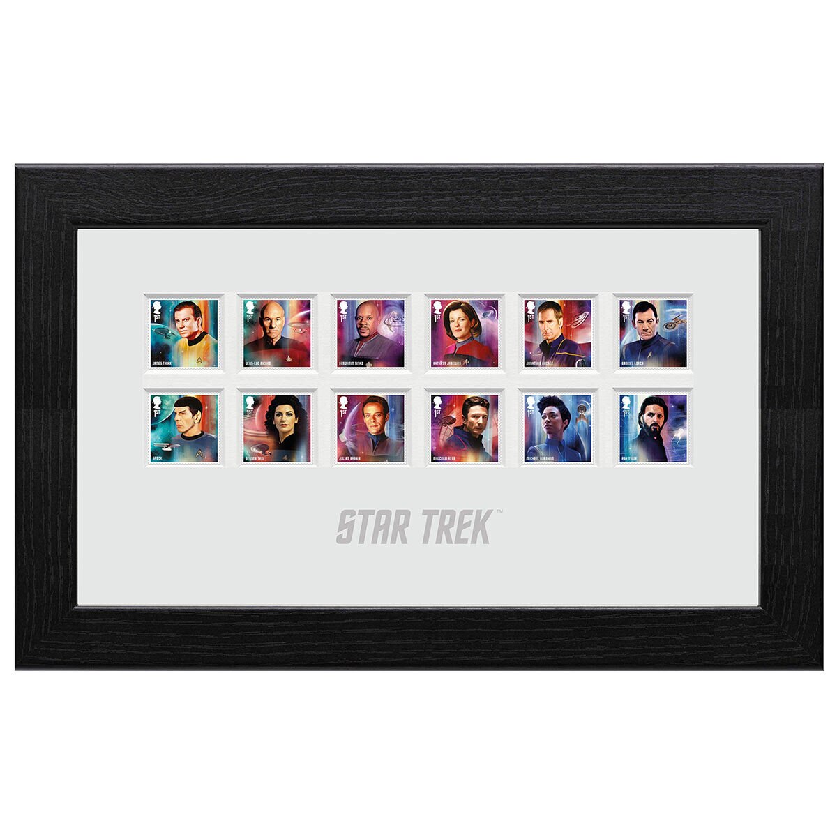 Star Trek Framed Stamp