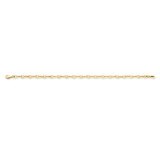 14ct Yellow Gold Paperclip Link Bracelet