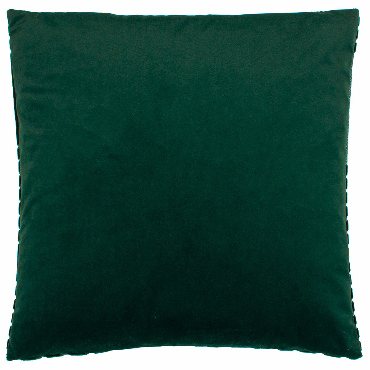 Paoletti Evoke Green Velvet Feather Fill Cushion 2 Pack, 45 x 45 cm