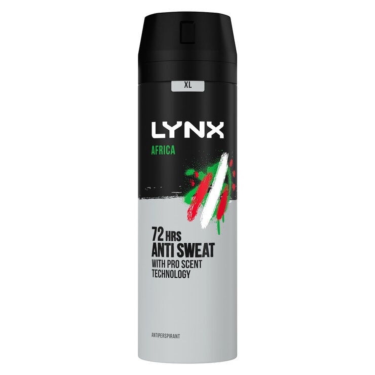 Lynx Anti-Perspirant Africa, 6 x 200ml