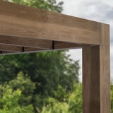 Palram Canopia Helsinki 9ft 10" x 21ft 10" (3m x 6.65m) Cedar Wood Patio Cover