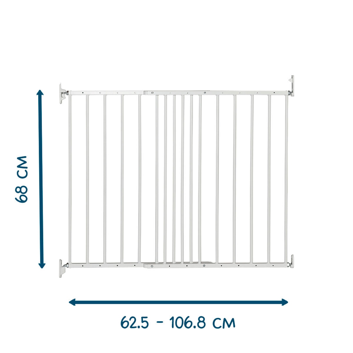 BabyDan LIVA Extending Metal Safety Gate