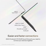 ASUS Vivobook, AMD Ryzen AI 9, 32GB RAM, 1TB SSD, 15.6 Inch Laptop, M5506WA-MA042W