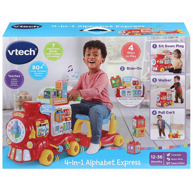 VTech 4-in-1 Alphabet Express (1+ Years) VTech 4-in-1 Alphabet Express (1+ Years)