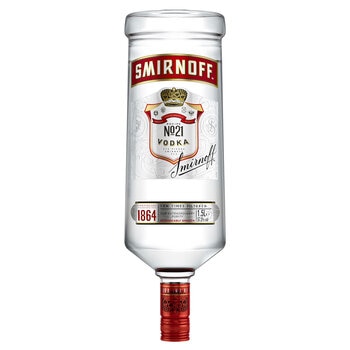 Smirnoff No. 21 Red Label Vodka, 1.5L