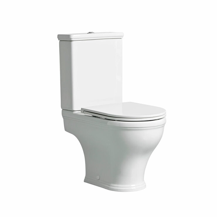 Tavistock Ashby Open Back Toilet With Cistern And Seat