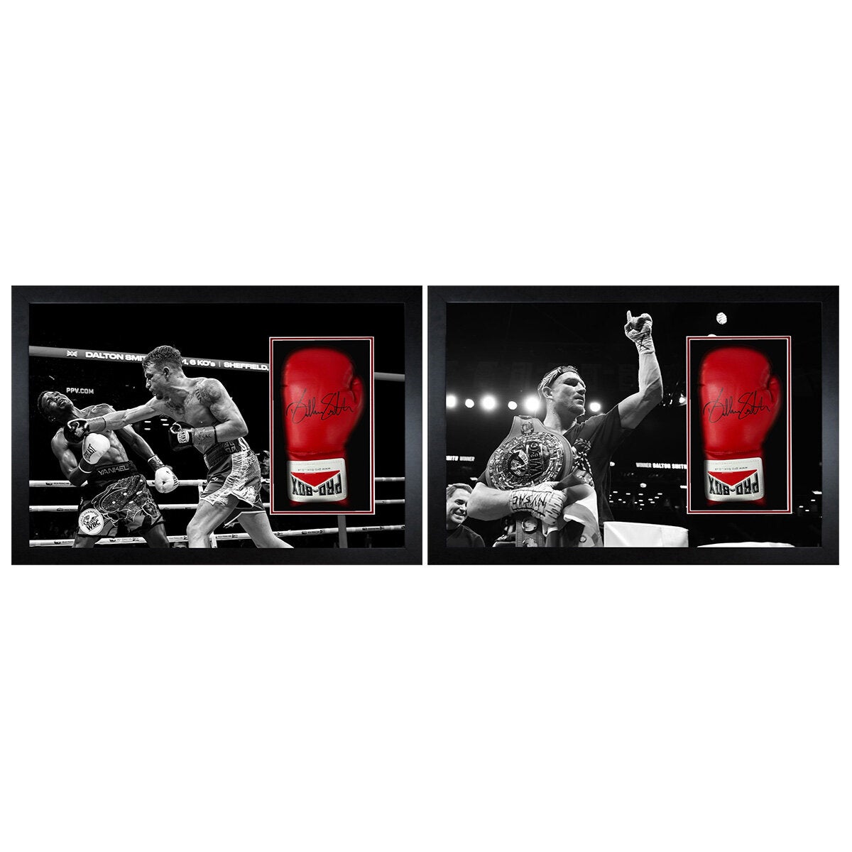 Dalton Smith Signed Boxing Glove Frame in 2 Options Dalton Smith Signed Boxing Glove Frame in 2 Options