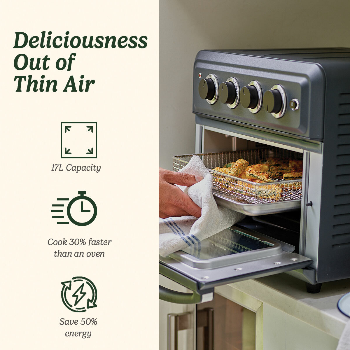 Cuisinart Air Fryer Mini Oven Lifestyle image