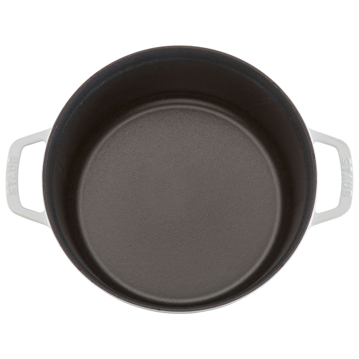 Staub 26cm Round Cast Iron Cocotte in 2 Colours