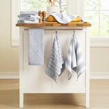 Town & Country Organic Blue Kitchen Towels, 8 Pack Town & Country Organic Blue Kitchen Towels, 8 Pack