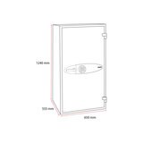 Phoenix 283 Litre Neptune HS1055E Security Safe with Electronic Lock Including Delivery and Positioning