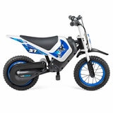 Studio image of the Xootz Cobolt Kids Electric Motorbike from the side