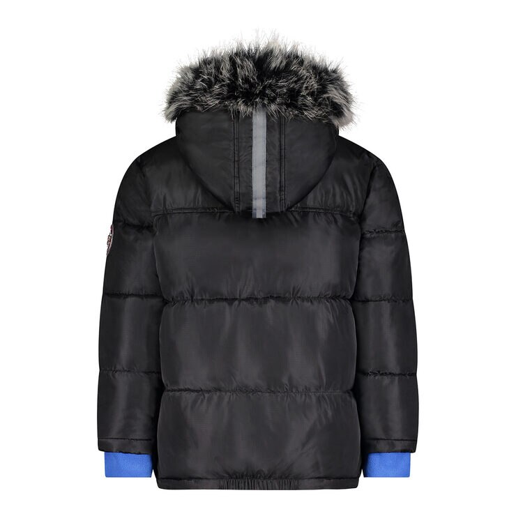 Andy & Evan Boy's Parka Coat in Black Costco UK