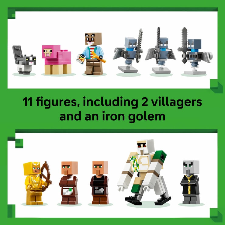 LEGO Minecraft Evoker Village Attack - Model 21596 (9+ Years) LEGO Minecraft Evoker Village Attack - Model 21596 (9+ Years)