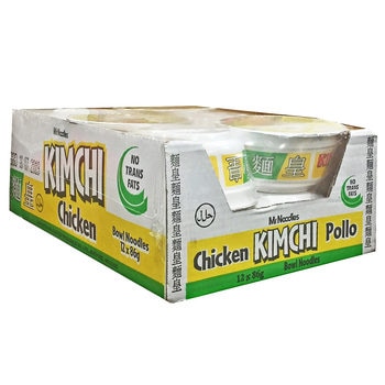 Mr Noodles Kimchi Chicken, 12 x 86g