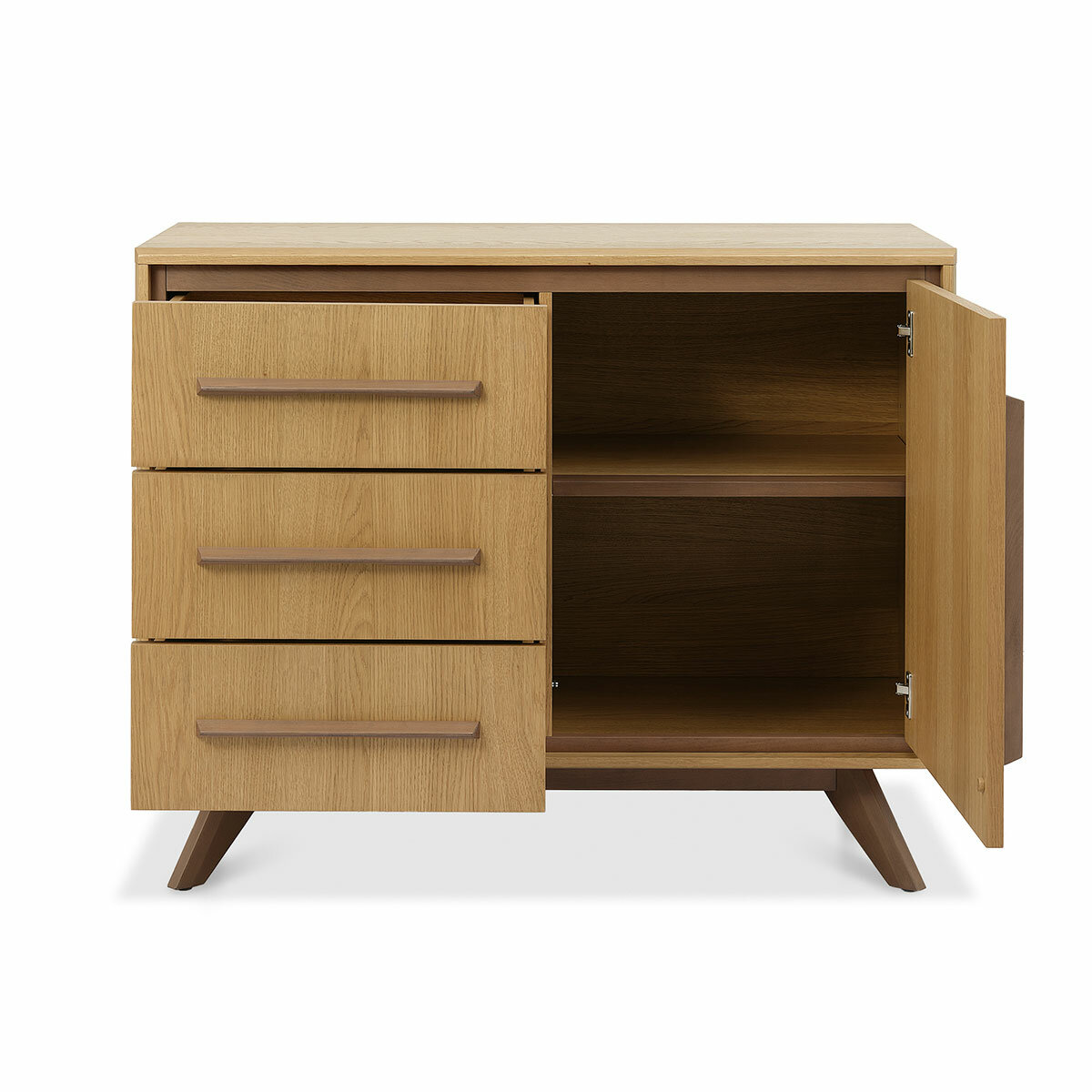 Bentley Designs Kristen Light Oak Small Sideboard