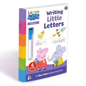 Learn with Peppa Wipe-Clean 6 Book Pack