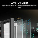 Hisense RW058B3ABGF, 19 Bottle Freestanding, Single Zone Wine Cooler, G Rated in Black Hisense RW058B3ABGF, 19 Bottle Freestanding, Single Zone Wine Cooler, G Rated in Black