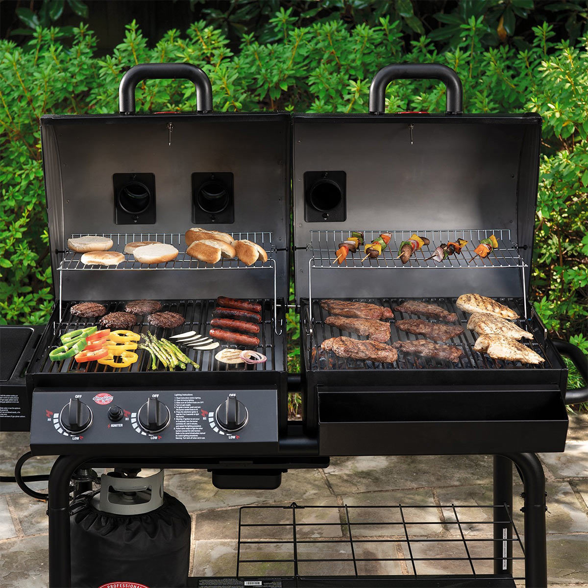 char griller side by side