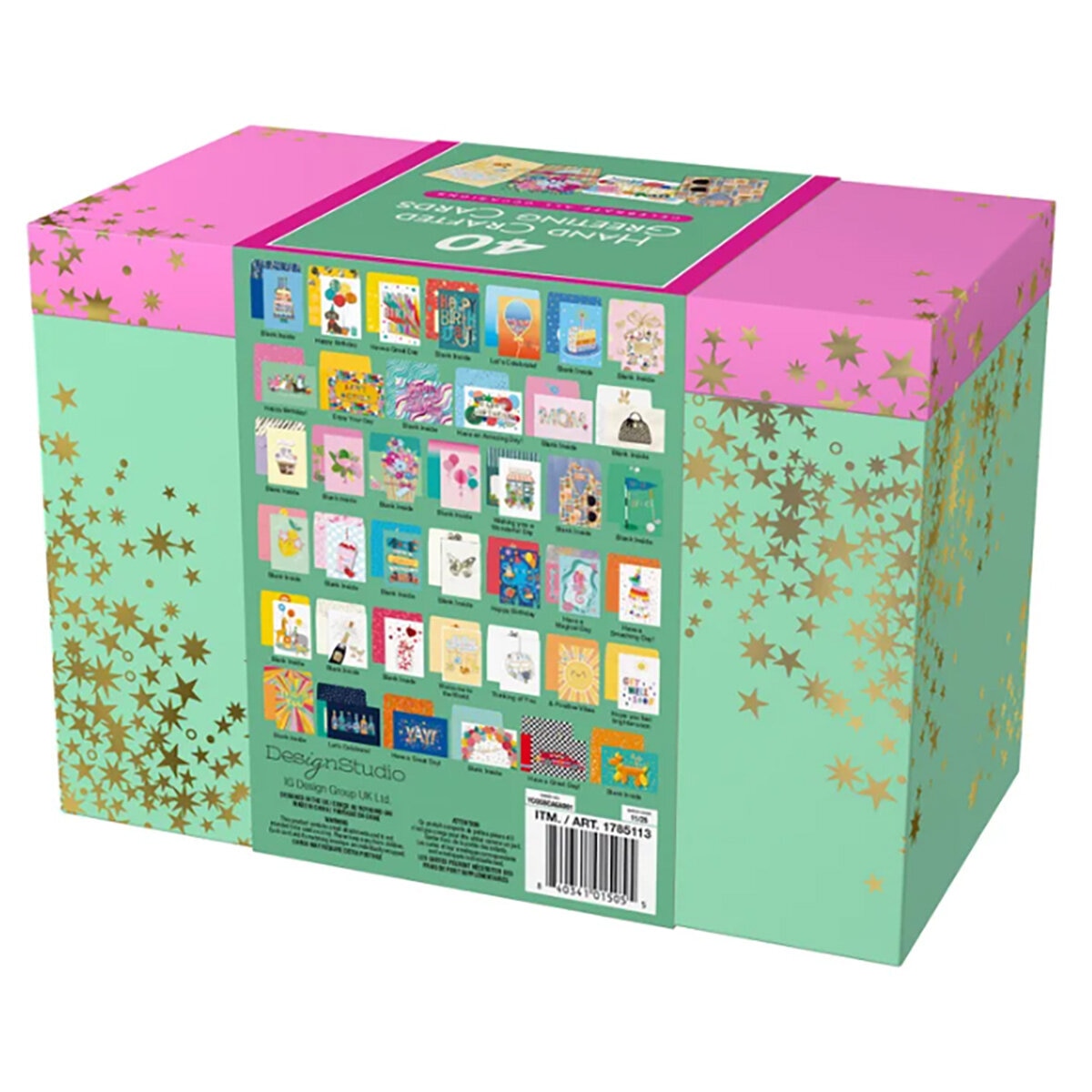 All Occasion Handmade Greeting Card, 40-count