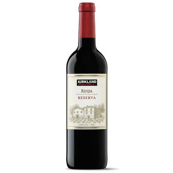 Kirkland Signature Rioja Reserva 2018, 75cl