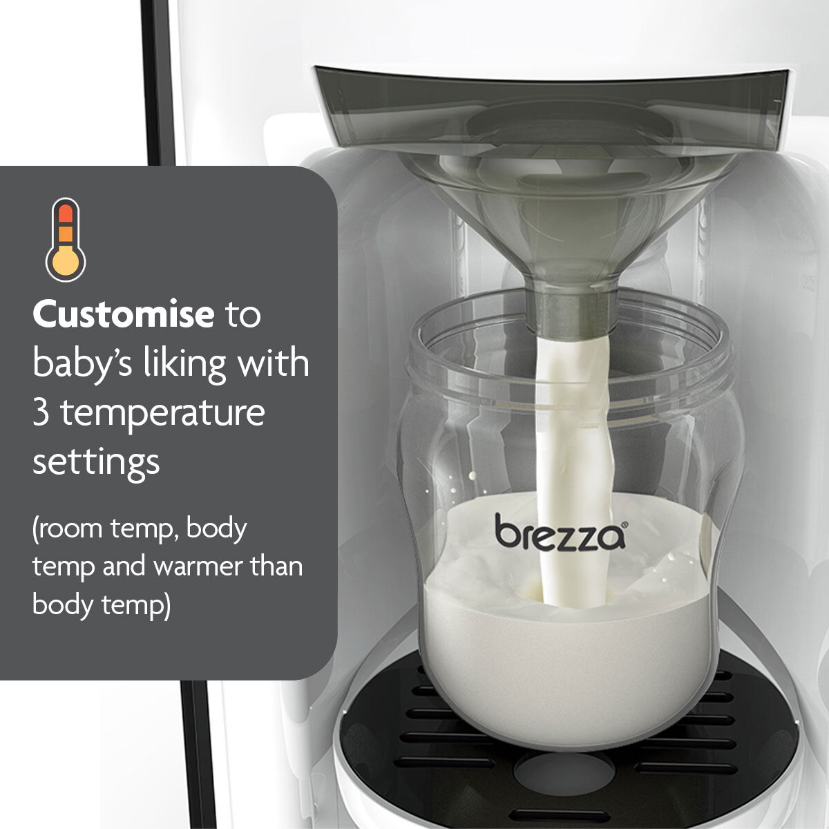 Baby Brezza Formula Pro Advanced with Funnel and Cover