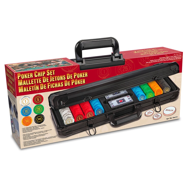 The Ultimate Poker Set with 400 Chips (14+ Years)