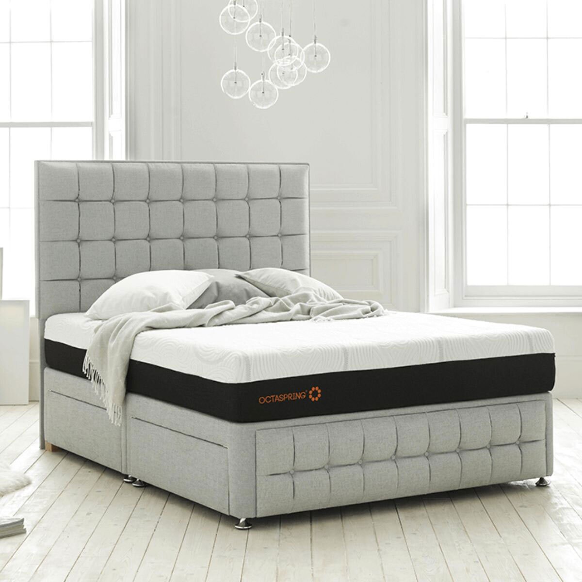 Octaspring Sirocco Memory Foam Mattress, Single