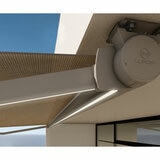 Olympus LED Awnings Hera Outdoor Patio Awning up to 3m Projection, Fully Installed