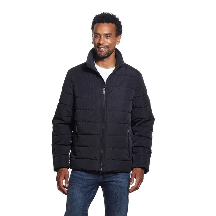 Weatherproof Men's Puffer Jacket in Black, Extra Large | Costco UK