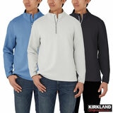 Kirkland Signature Men's 1/2 Zip Sweater