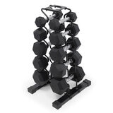 Marcy DBR-150 68kg Dumbbell Set with Storage Rack