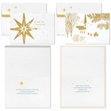 Hallmark Hand Crafted Christmas Card Assortment: Peace On Earth - 40 Pack